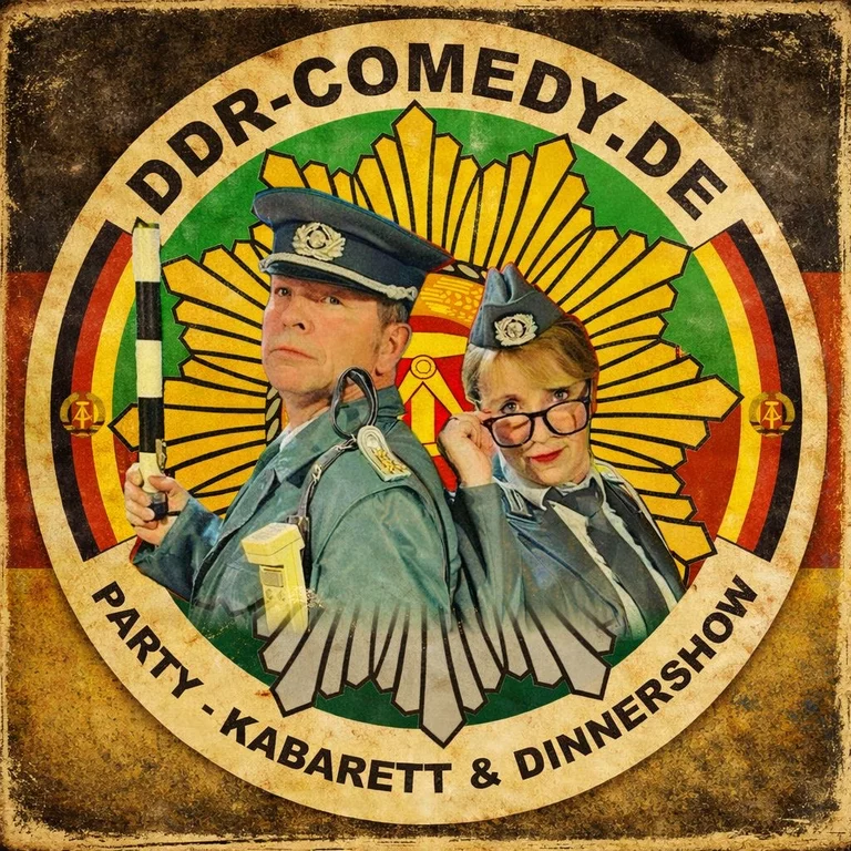 DDR COMEDY & DINNER SHOW am Samstag, 27. Juni 2026, 18:00 bis 21:00 Uhr im Panorama an der Talsperre Pöhl